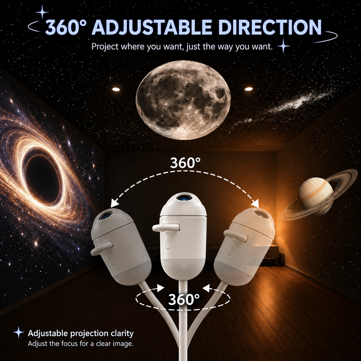 Stellyo Galaxy Projector