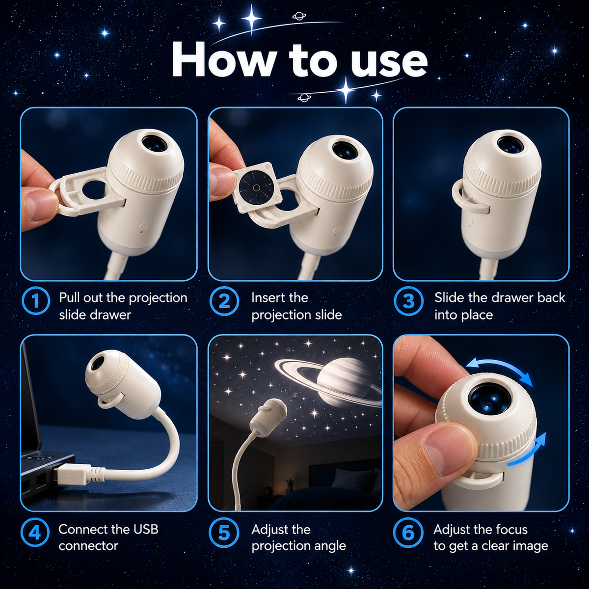 Stellyo Galaxy Projector