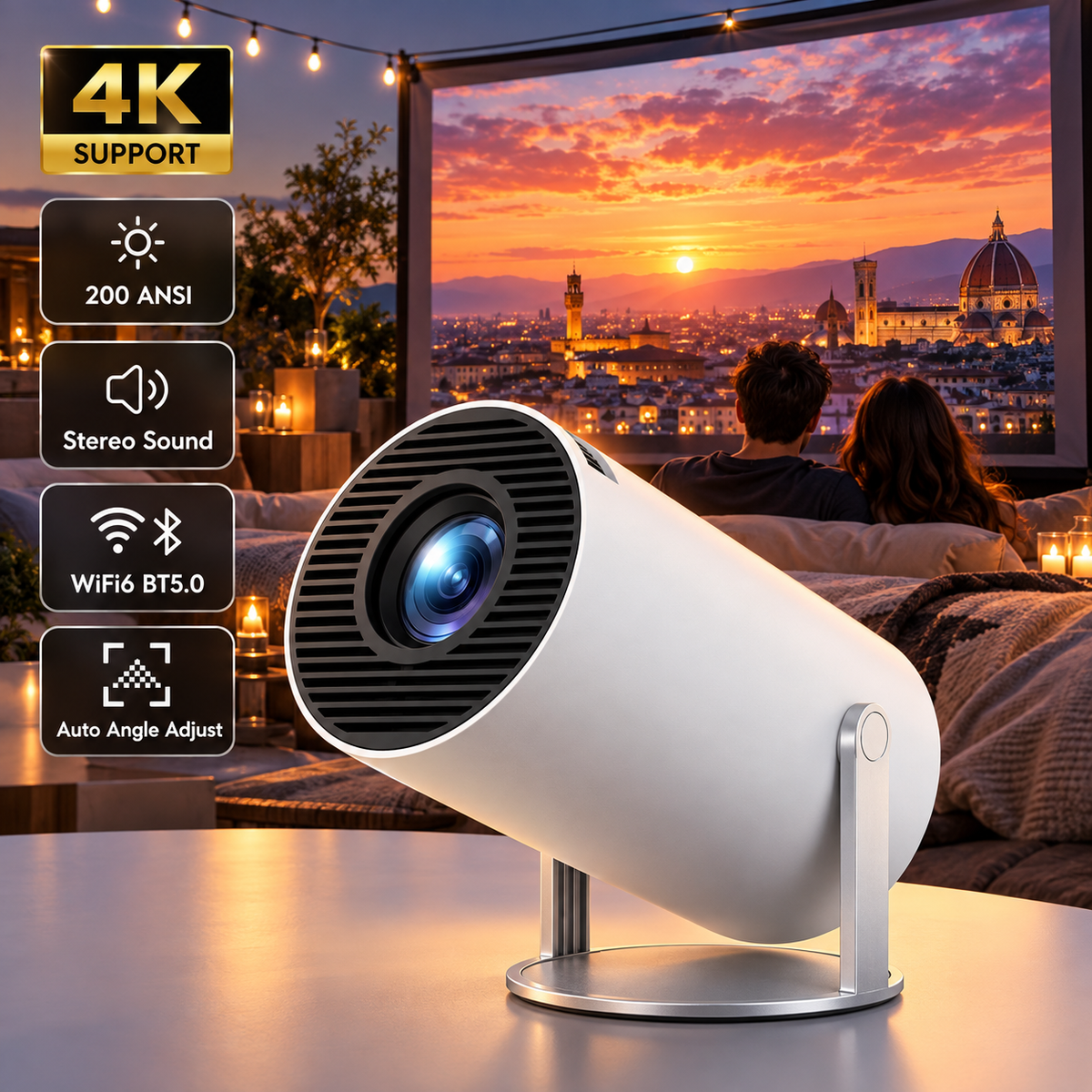 Stellyo - 4K Pivot Projector
